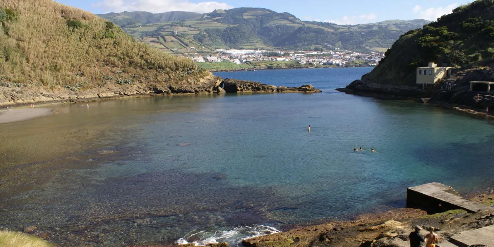 Vila Franca Islet lagoon, part of the seasonal full-day itinerary