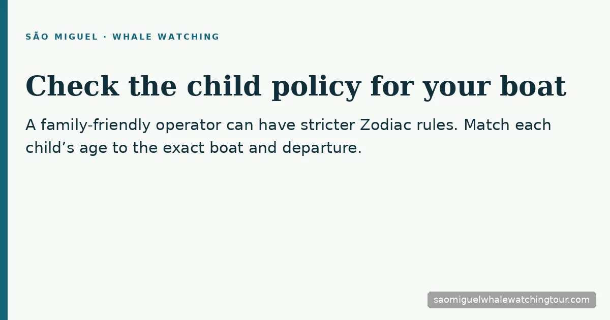Check the child policy for your boat